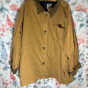Vintage Men's Tan Military Field Jacket
